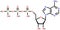 Adenosine triphosphate (ATP) structural formula