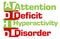 ADHD - Attention Deficit Hyperactivity Disorder Red Green Stripes