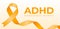 ADHD Awareness Month Background Illustration