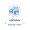 Adherence to quality standards concept icon