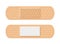 Adhesive medical plaster strip bandage. Medical patch aid strip