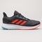 Adidas Duramo 7 black, crimson and blue sneaker