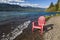 Adirondack Chair by Lake