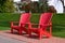 Adirondack chairs