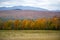 Adirondack mountains in the autumn,