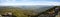 Adirondack Mountains panorama in fall