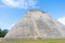 The Adivino the Pyramid of the Magician or the Pyramid of the Dwarf. Uxmal an ancient Maya city of the classical period. Travel