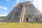 The Adivino the Pyramid of the Magician or the Pyramid of the Dwarf. Uxmal an ancient Maya city of the classical period. Travel