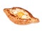 Adjara khachapuri with cheese and egg