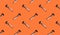Adjustable keys on an orange background, pattern, hard shadows. Construction tools, repairs. Background for the design