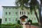 Administrative building in Nikolsky Pereslavsky convent in Pereslavl-Zalessky, Russia