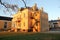 Administrative and service buildings of the Fort Hancock east of parade grounds, Sandy Hook, NJ