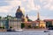 Admiralty and St. Isaac\'s Cathedral in St. Petersburg