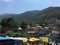 Admiring beauty of Kullu hills and the market activity