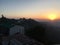 Admiring beauty of Shimla hills and sun set.