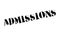 Admissions rubber stamp