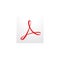 Adobe Acrobat Pro logo editorial illustrative on white background