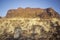 Adobe brick walls, circa 1100 AD, Citadel Pueblo Indian ruins of the Kayenta Anasazi tribe, AZ