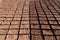 Adobe bricks drying in the sun for construction in Ouarzazate forming a pattern