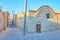 The adobe houses in old Kashan, Iran