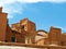 Adobe made houses of Anarak historical and ancient city in desert , Iran