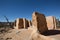 Adobe ruins in joshua tree california