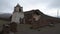 Adobe style church in an old Aymara village