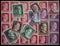 Adolf Hitler post stamps