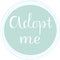 ADOPT MY, LETTERING