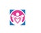 Adoption people icon logo