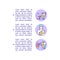 Adoption and surrogacy concept line icons with text