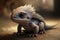 Adorable Baby Dragon with Playful Expression, Generative Ai