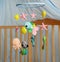Adorable baby mobile with sea animals made from felt.Handmade toy