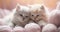 The adorable and charming moments of kittens, melting hearts with their cuteness. Generative AI