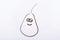 Adorable drawing of an animated pear with a face on a white background