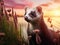 Adorable Ferret Frolics in Fresh Green Grass: An Intimate Glimpse into the Charming Wildlife