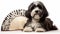 Adorable Havanese Puppy on White Background generated by AI tool