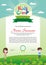 Adorable kids summer camp diploma