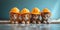Adorable Kittens Donning Construction Hats, Ready To Take On Their Tiny Adventures, Copy Space