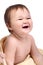 Adorable laughing baby