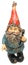 Adorable Lawn Gnome with Hammer