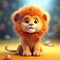 Adorable Little Lion Animation