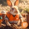 Adorable Rabbit Hard Hat Work Safety