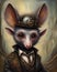 Adorable Steampunk Aye-aye