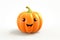 Adorable Tiny Pumpkin, 3D Rendering of Cartoon Halloween Cheer