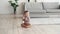 Adorable Toddler Clapping Hands Sitting on the Floor