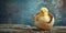 Adorable Yellow Chick Emerges From Its Shell, Symbolizing Easter Joyfulness, Copy Space