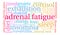 Adrenal Fatigue Word Cloud