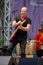 Adrian Belew at the 2022 Hardly Strictly Bluegrass Festival in Golden Gate Park.