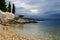 Adriatic coast in autumn